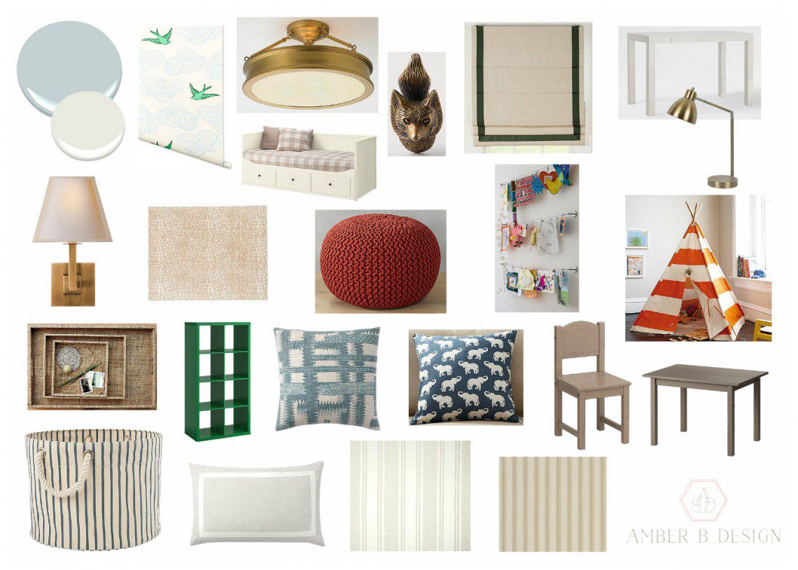 A collage of different types of furniture and accessories.