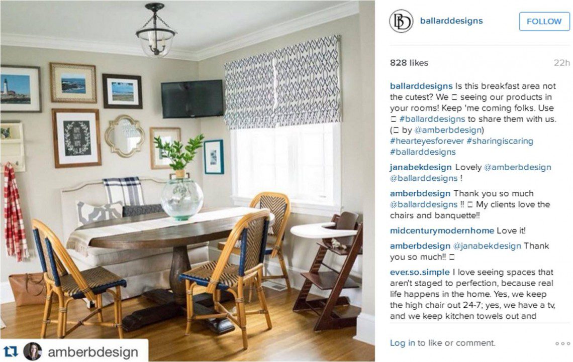 A dining room with a table and chairs in it