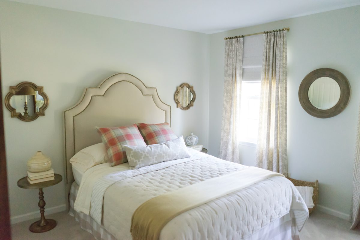 Project Bedroom Refresh in white color the final reveal